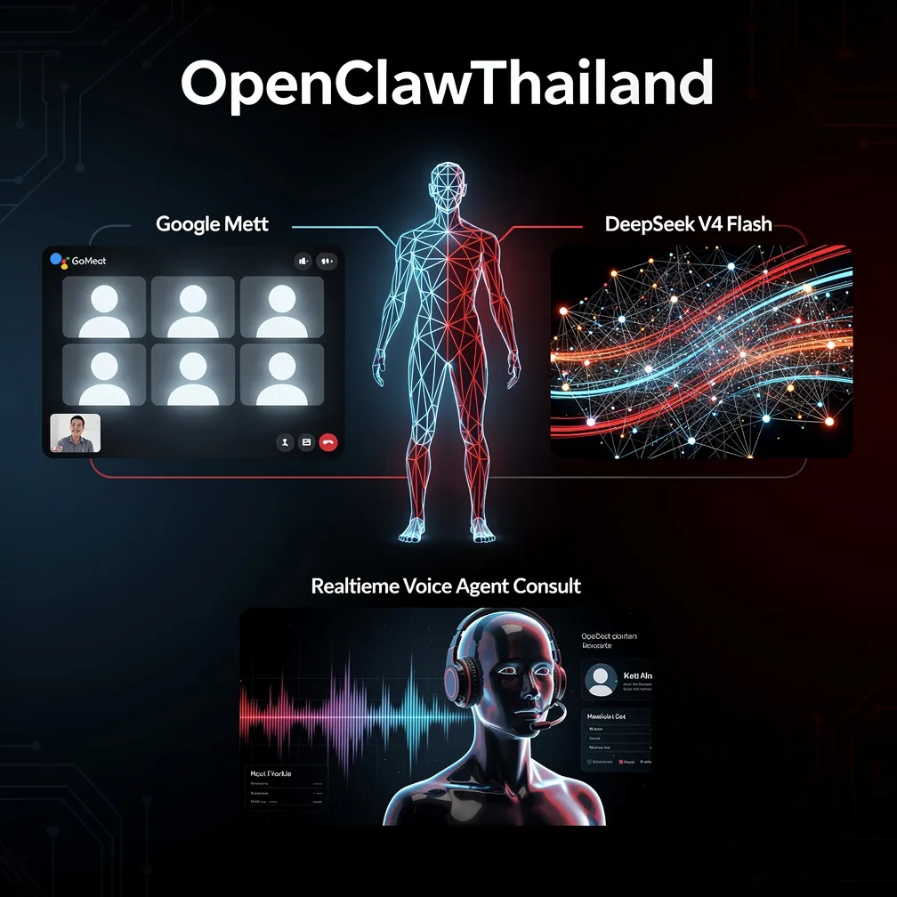 OpenClaw 2026.4.24: Google Meet มาแล้ว, DeepSeek V4 เป็นค่าเริ่มต้น, และ Voice Realtime ฉลาดขึ้น