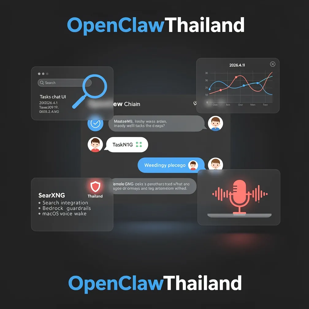 OpenClaw 2026.4.1 — /tasks Chat UI, SearXNG, Bedrock Guardrails, macOS Voice Wake
